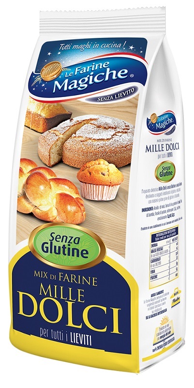 IPAFOOD LE FARINE MAGICHE MIX DI FARINE MILLE DOLCI 400 G - Farmapanda Srl