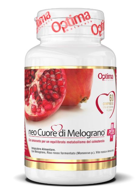 CUORE DI MELOGRANO NEO CUORE DI MELOGRANO PLUS 60 COMPRESSE 816 MG - Farmapanda Srl