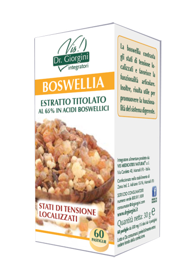 BOSWELLIA ESTRATTO TITOLATO 60 PASTIGLIE - Farmapanda Srl