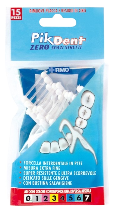 PIKDENT ZERO SPAZI STRETTI 15 FORCELLE INTERDENTALI - Farmapanda Srl