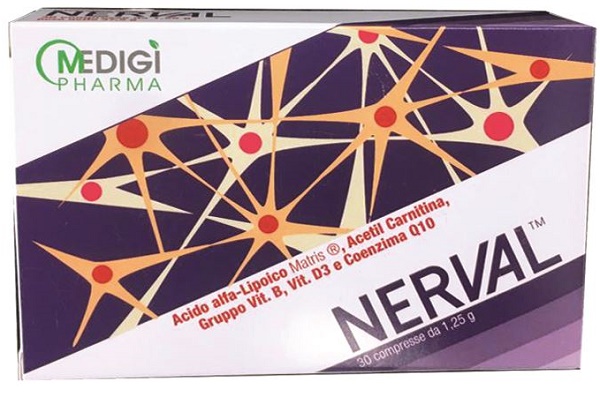 NERVAL 30 COMPRESSE - Farmapanda Srl