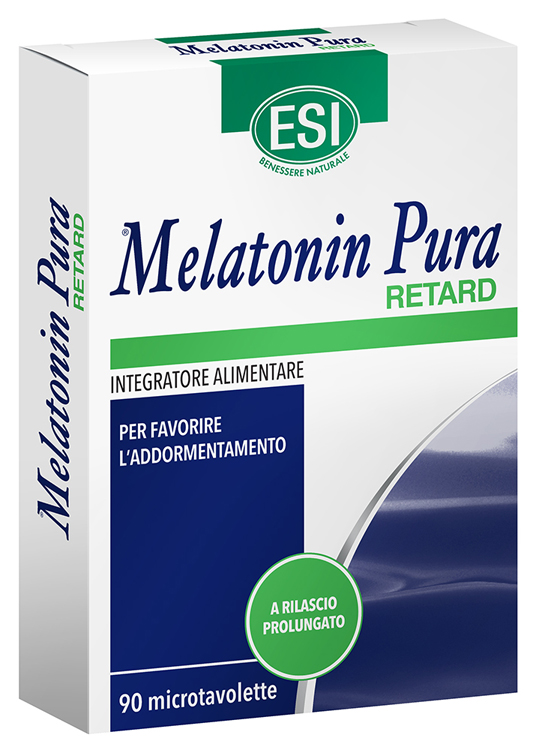 ESI MELATONIN PURA RETARD 90 MICROTAVOLETTE - Farmapanda Srl