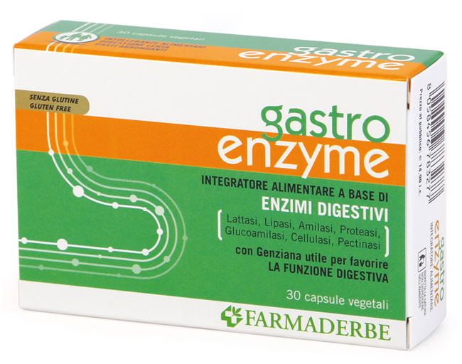 GASTRO ENZYME 30 CAPSULE VEGETALI - Farmapanda Srl