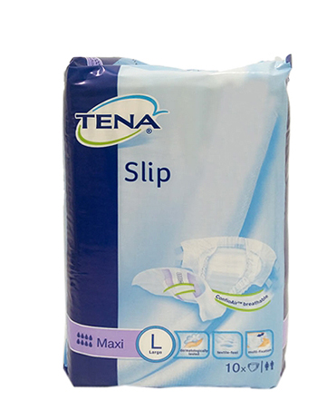 PANNOLONE PER INCONTINENZA A MUTANDINA TENA SLIP MAXI L 10 PEZZI - Farmapanda Srl
