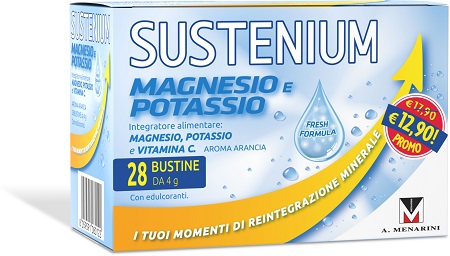 SUSTENIUM MAGNESIO POTASSIO 28 BUSTINE PROMO - Farmapanda Srl