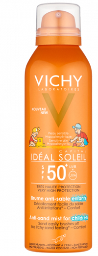 IDEAL SOLEIL ANTI-SAND KIDS SPF50 200 ML - Farmapanda Srl