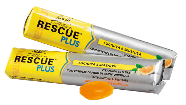 RESCUE ORIGINAL PLUS 10 CONFETTI AROMA ARANCIA E SAMBUCO - Farmapanda Srl