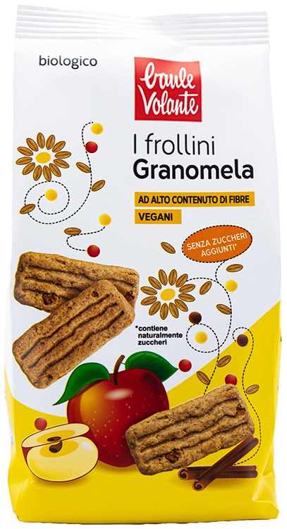 BENESSERE I GRANOMELA BISCOTTI INTEGRALI SENZA ZUCCHERI AGGIUNTI - Farmapanda Srl