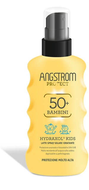 ANGSTROM PROTECT HYDRAXOL KIDS LATTE SPRAY SOLARE ULTRA PROTEZIONE 50+ 175 ML - Farmapanda Srl
