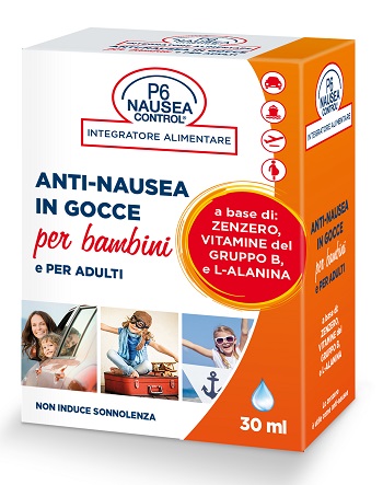 P6 NAUSEA CONTROL GOCCE ANTINAUSEA 30 ML - Farmapanda Srl