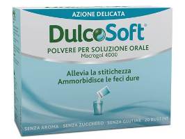 DULCOSOFT POLVERE PER SOLUZIONE ORALE 20 BUSTINE - Farmapanda Srl