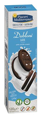 PIACERI MEDITERRANEI DOBLONI DARK 120 G - Farmapanda Srl