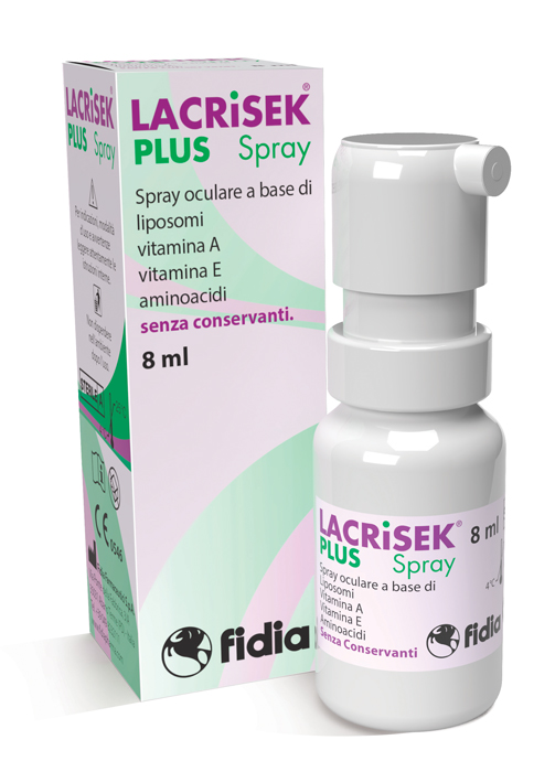 LACRISEK PLUS SPRAY SENZA CONSERVANTI SOLUZIONE OFTALMICA 8 ML - Farmapanda Srl