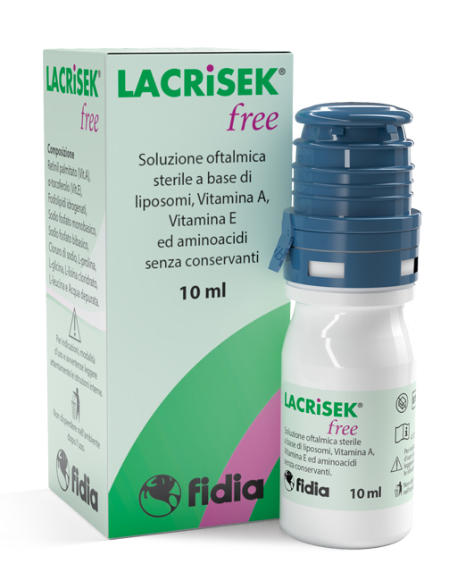 LACRISEK FREE SOLUZIONE OFTALMICA SENZA CONSERVANTI 10 ML - Farmapanda Srl