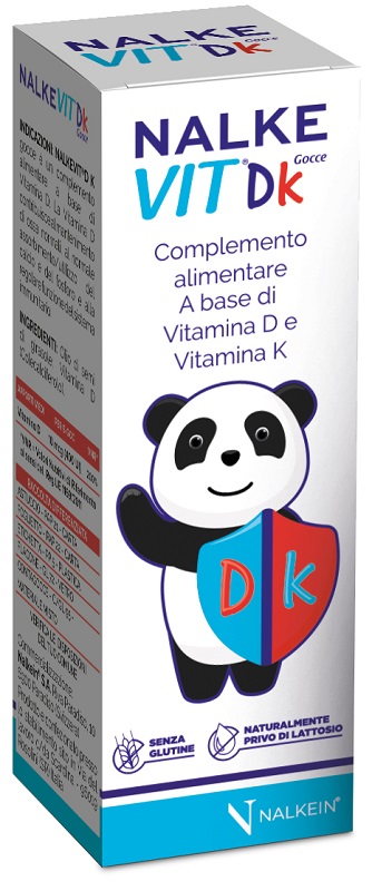 NALKEVIT DK GOCCE CON VITAMINA D3 E K1 9 ML - Farmapanda Srl