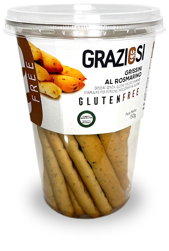 GRISSINI AL ROSMARINO 150 G - Farmapanda Srl