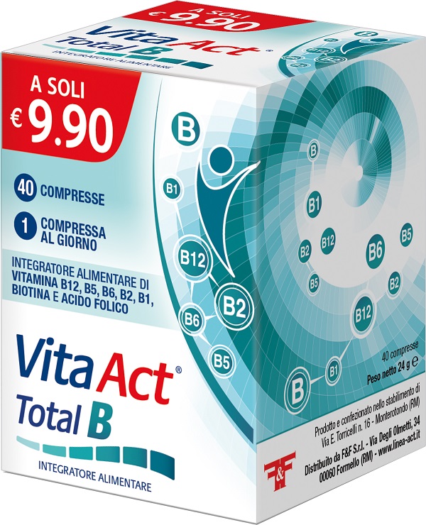 VITA ACT TOTAL B 40 COMPRESSE - Farmapanda Srl