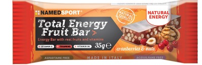 TOTAL ENERGY FRUIT BAR CRANBERRY & NUTS 35 G - Farmapanda Srl