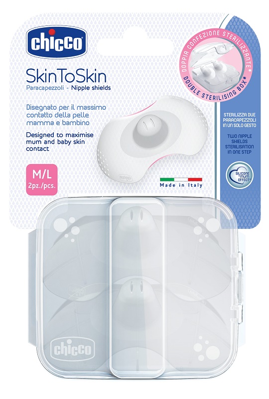 CHICCO PARACAPEZZOLI SILICONE LARGE - Farmapanda Srl