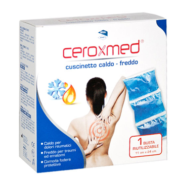 CUSCINETTO CALDO/FREDDO CEROXMED 11 X 24 CM 1 BUSTA - Farmapanda Srl