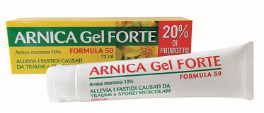ARNICA 10% GEL FORTE FORMULA 50 72 ML - Farmapanda Srl