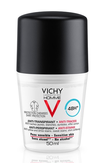 VICHY HOMME DEO ANTI-MACCHIE 50 ML - Farmapanda Srl