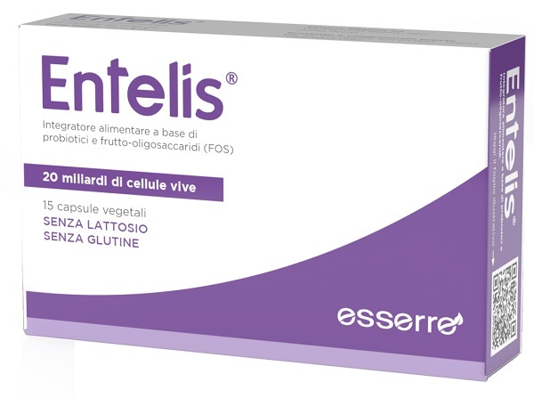 ENTELIS 15 CAPSULE VEGETALI - Farmapanda Srl