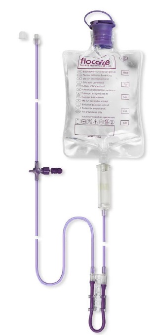 FLOCARE SACCA CON DEFLUSSORE DA 1,3 LITRI PER NUTRIPOMPA INFINITY - Farmapanda Srl