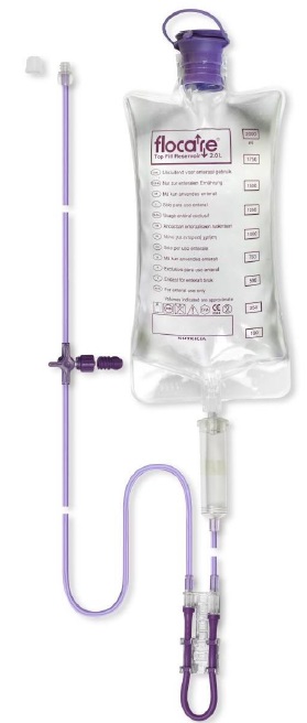 FLOCARE SACCA CON DEFLUSSORE DA 2 LITRI PER NUTRIPOMPA INFINITY - Farmapanda Srl