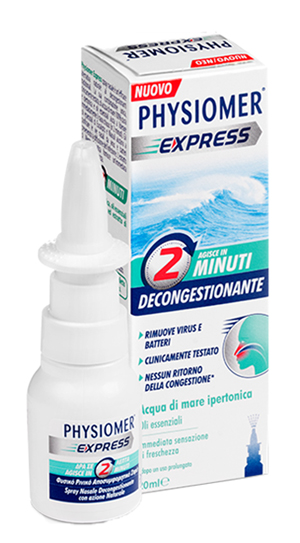 SPRAY NASALE PHYSIOMER EXPRESS SPRAY 20 ML - Farmapanda Srl