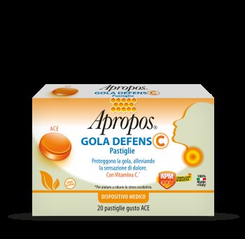 APROPOS GOLA DEFENS C ACE 20 PASTIGLIE - Farmapanda Srl