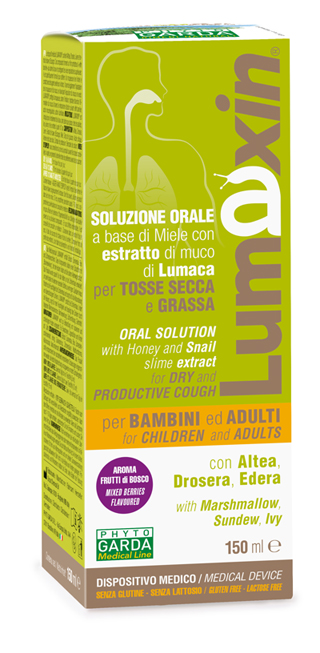 LUMAXIN DISPOSITIVO MEDICO SCIROPPO ADULTI/BAMBINI 150 ML - Farmapanda Srl