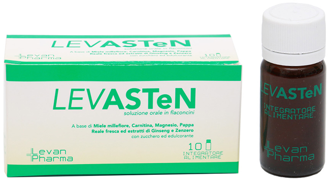 LEVASTEN 10 FLACONCINI DA 10 ML - Farmapanda Srl