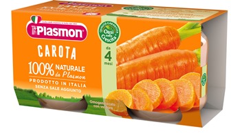 PLASMON OMOGENEIZZATO CAROTA 2 X 80 G - Farmapanda Srl