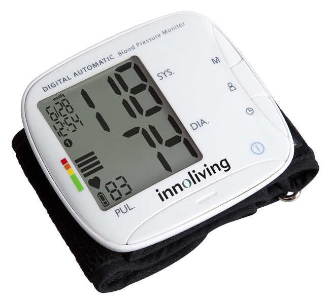MISURATORE DI PRESSIONE DIGITALE DA POLSO AMPIO DISPLAY LCD - Farmapanda Srl