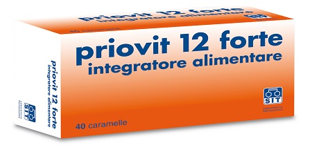 PRIOVIT 12 FORTE 40 CARAMELLE - Farmapanda Srl