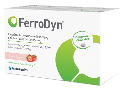 FERRODYN 84 COMPRESSE MASTICABILI - Farmapanda Srl