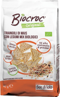 BIOCROC TRIANGOLI DI LEGUMI 40 G - Farmapanda Srl