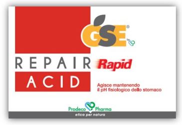 GSE REPAIR RAPID ACID 36 COMPRESSE - Farmapanda Srl