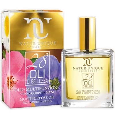 NATUR UNIQUE 28 OLI DI BELLEZZA OLIO 100 ML - Farmapanda Srl