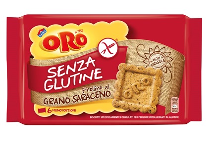 ORO SAIWA SENZA GLUTINE GRANO SARACENO 6 X 40 G - Farmapanda Srl