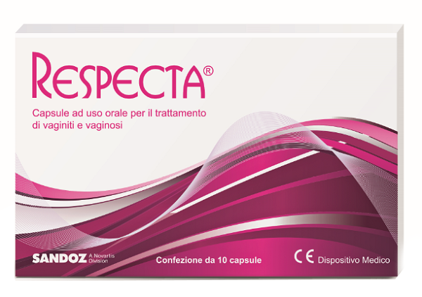RESPECTA 10 CAPSULE AD USO ORALE PER VAGINITI E VAGINOSI - Farmapanda Srl
