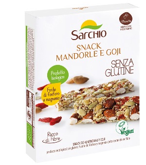 MONOPORZIONE MANDORLE GOJI 20 G - Farmapanda Srl