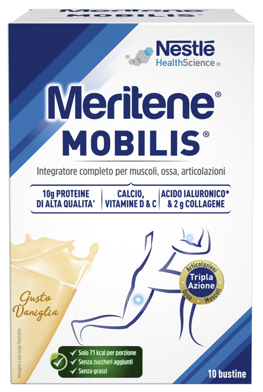 MERITENE MOBILIS GUSTO VANIGLIA 10 BUSTINE DA 21 G - Farmapanda Srl