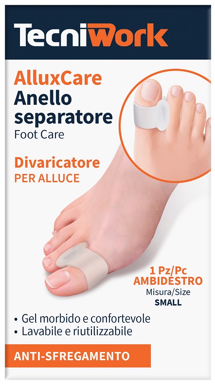 ALLUXCARE SEPARATORE DIVARICATORE ALLUCE SMALL 1 PEZZO - Farmapanda Srl
