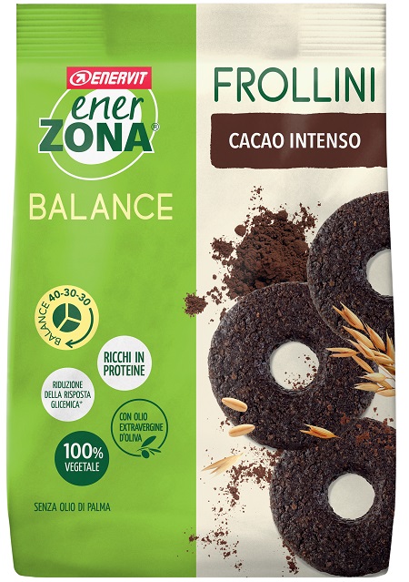 ENERZONA FROLLINI GUSTO FONDENTE INTENSO 250 G - Farmapanda Srl