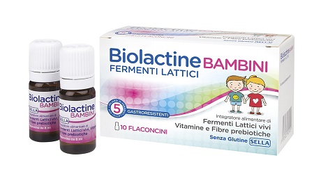 BIOLACTINE BAMBINI 10 FLACONCINI 8 ML - Farmapanda Srl