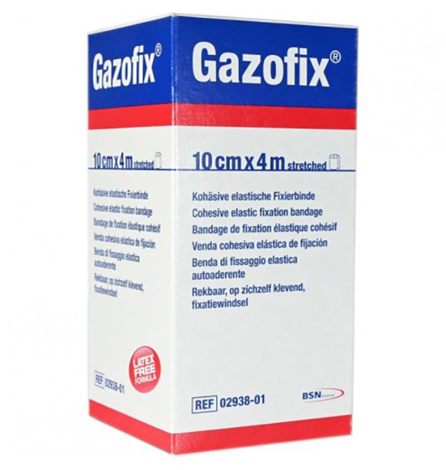 BENDA ELASTICA AUTOADESIVA GAZOFIX 10X400 CM - Farmapanda Srl