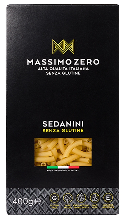 MASSIMO ZERO SEDANINI RIGATI 400 G - Farmapanda Srl
