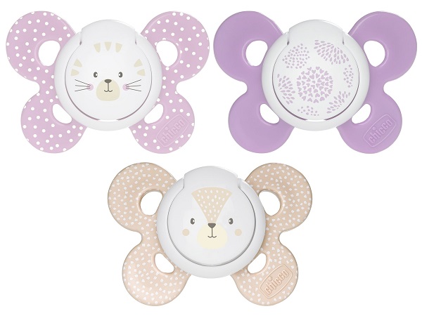 CHICCO SUCCHIETTO COMFORT GIRL IN SILICONE 6-16 MESI 2 PEZZI - Farmapanda Srl